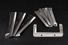 Blades for agricultural equipment